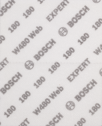 EXPERT W480 Web Bosch EXPERT W480 Web 1/4 手砂紙,粒度 180。.