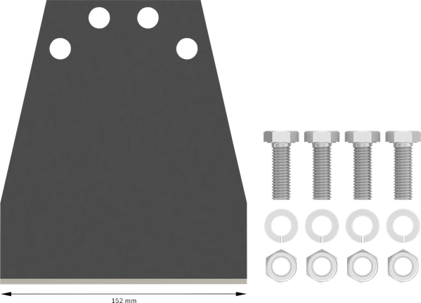 Bosch PRO SDS max 地板刮刀替換組 152 毫米。.