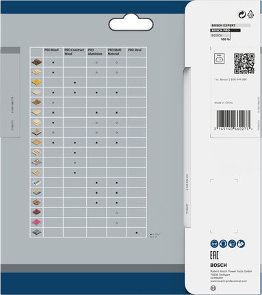 Bosch木材圓鋸片 165 x 1.7 x 20 mm T36.