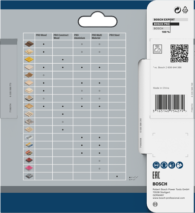 Bosch PRO 木材圓鋸片 85 x 1.1 x 15 毫米。.