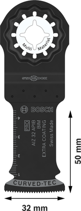 Bosch PRO AIZ 32 APIB 切入式刀片，32x50 mm。.