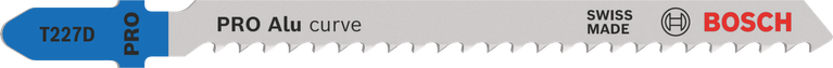PRO Alu curve T227D 專業鋁材曲線切割款線鋸片,100 mm,5 件組 適用於金屬的Bosch PRO Alu curve T227D 曲線鋸鋸條。.