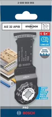 Bosch AIZ 32 APIB 32×50 公釐切入式刀片