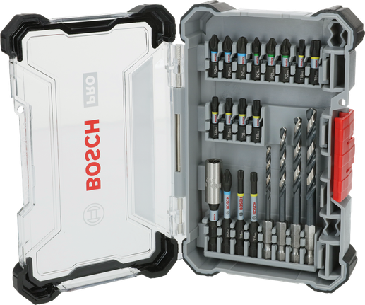 PRO Impact 抗衝擊金屬作業套裝,20 件 Bosch PRO Impact Metal Set 20 件套,用於鑽孔和驅動。.