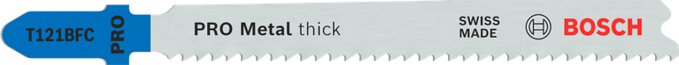 Bosch Metal 厚型 T121BFC 金屬曲線鋸刀片。.