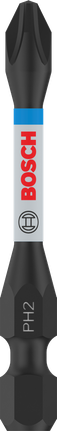 Bosch十字衝擊鑽頭 PH2 55 毫米，用於擰螺絲。.