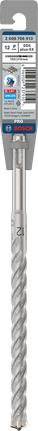 PRO SDS plus-5X 四溝鎚鑽鑽頭,12 x 150 x 210 mm PRO SDS plus-5X 四溝鎚鑽鑽頭,12 x 150 x 210 mm