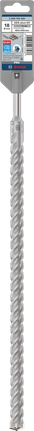 PRO SDS plus-5X 四溝鎚鑽鑽頭,18 x 400 x 450 mm PRO SDS plus-5X 四溝鎚鑽鑽頭,18 x 400 x 450 mm