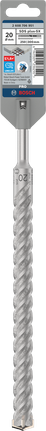 PRO SDS plus-5X 四溝鎚鑽鑽頭,20 x 250 x 300 mm PRO SDS plus-5X 四溝鎚鑽鑽頭,20 x 250 x 300 mm