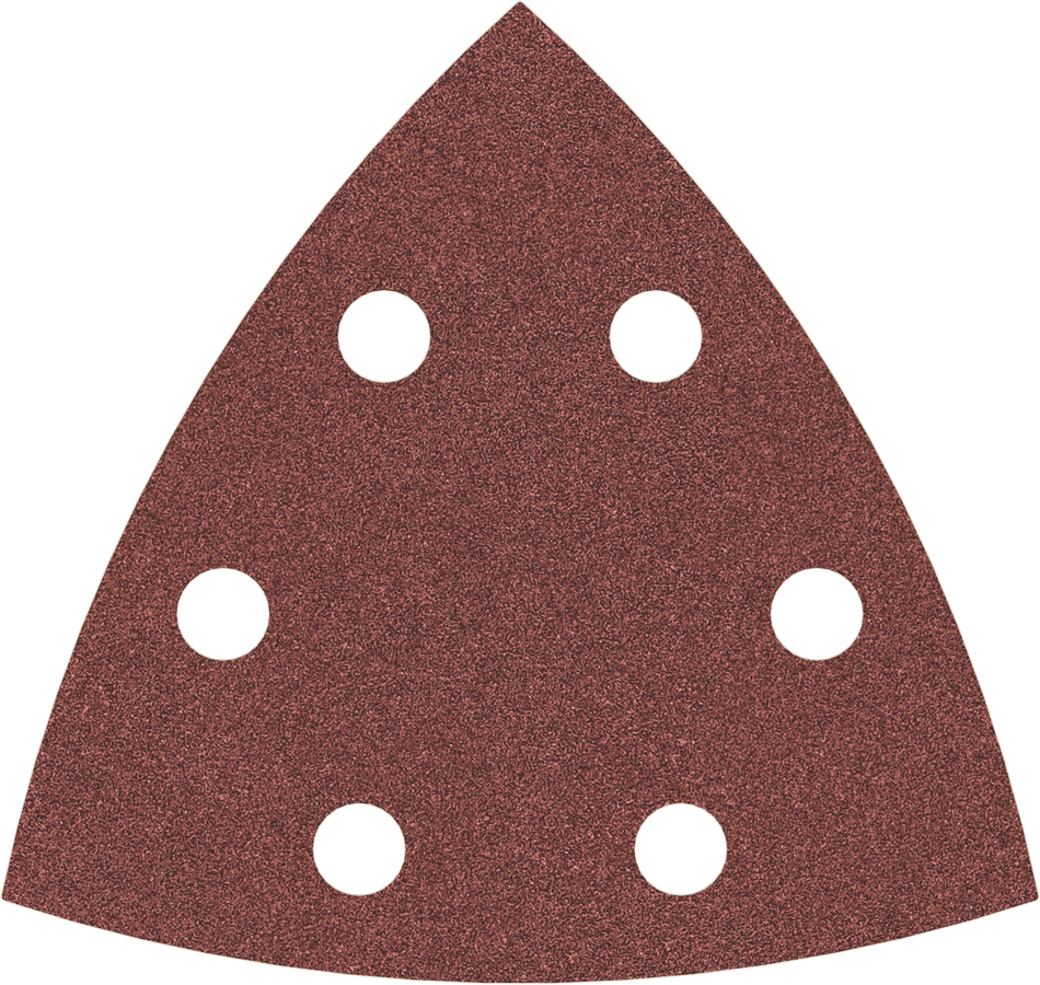 Bosch F460 砂紙 93x93mm G120 附 6 個孔。.