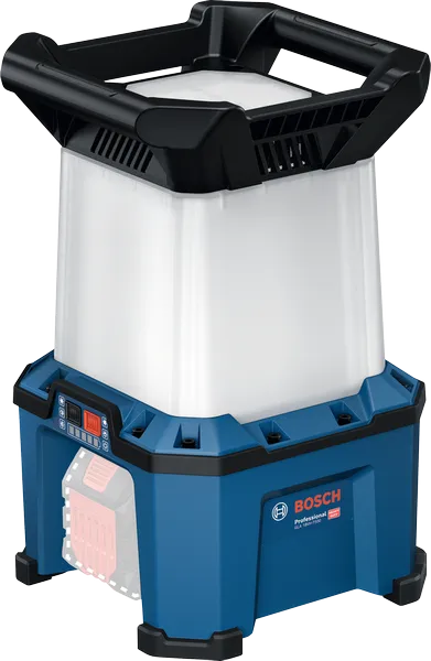 Bosch 18VH 工作燈，配備 12Ah ProCORE 電池。