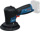 Bosch 12V-125 無線拋光機，配備無刷馬達。.
