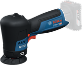 Bosch 12V-77 拋光機配備無刷馬達。.