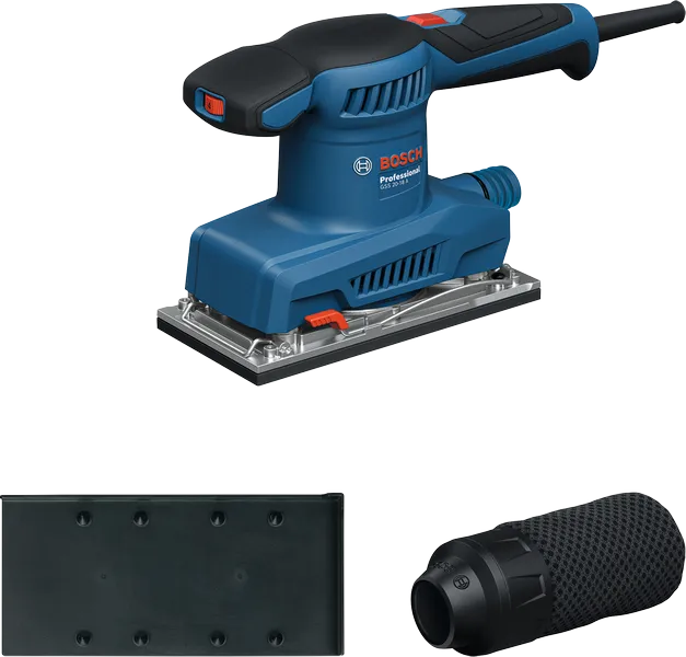 Bosch GSS 20-18 無線軌道砂光機。.