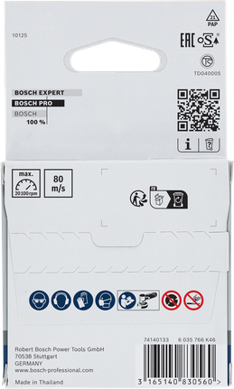 PRO Stainless Steel and Metal 接合切削砂輪片,76 x 1 x 10 mm Bosch不銹鋼切割片76×1×10毫米.