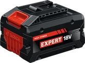 Bosch EXBA18V-55電池組，18V 5.5Ah容量。.