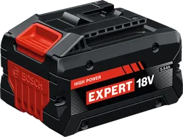 Bosch EXBA18V-55電池組，18V 5.5Ah容量。.