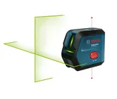 Bosch 15-12 XG 組合雷射水平儀，綠色線條。