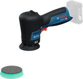 BoschGPX 12V-77 無線拋光機，附泡棉墊。