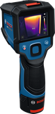 Bosch GTC 12V-450-13 thermo camera with temperature display.