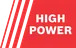 高功率。