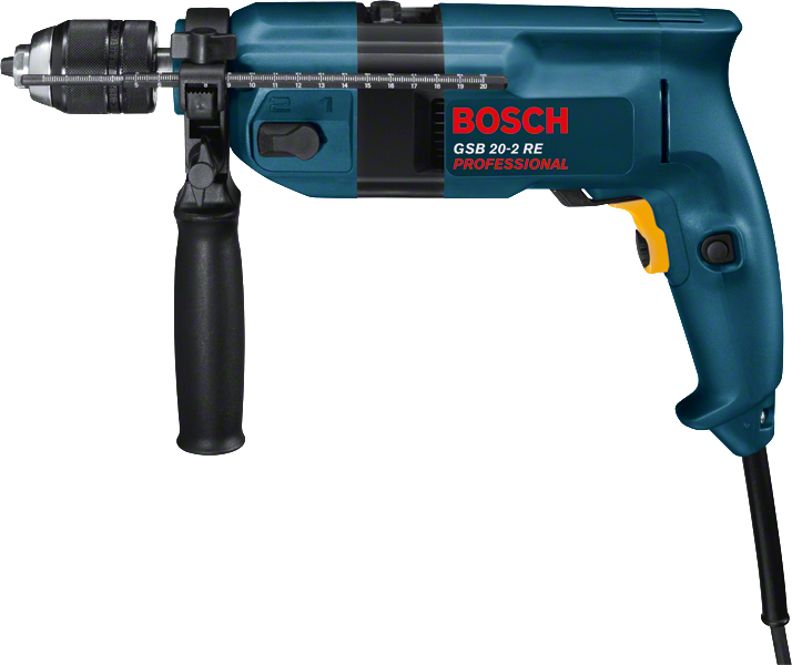帶側柄的Bosch GSB 20-2 RE 衝擊鑽。.