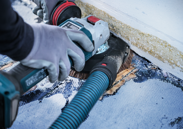 中型超耐久多材質專業款碳化鎢硬質合金研磨盤,平面型,X-LOCK,115 mm,22.23 mm Bosch角磨機刷頭去除地板塗裝。.