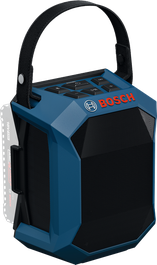 帶手柄的BoschGPB 18V-1 C 藍牙揚聲器。.