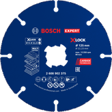 Bosch EXPERT 硬質合金多輪 X-LOCK 切割盤 125 毫米。