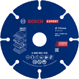 BoschEXPERT 硬質合金多輪切割片 110 毫米。