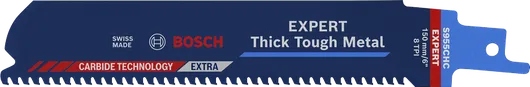 Bosch EXPERT Thick Tough Metal S 955 CHC 往復鋸片。.