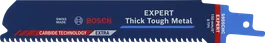 Bosch EXPERT Thick Tough Metal S 955 CHC 往復鋸片。