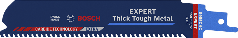Bosch EXPERT Thick Tough Metal S 955 CHC 往復鋸片。.