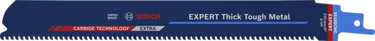 Bosch厚實堅韌金屬 S1155CHC 往復鋸片。.