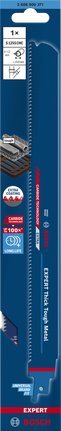 Bosch EXPERT Thick Tough Metal S 1255 CHC 往復鋸片。.