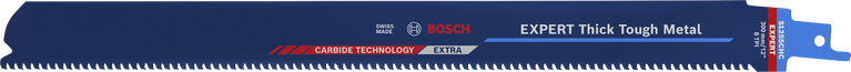 BoschEXPERT 厚實堅韌金屬往復鋸片。.