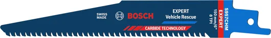Bosch EXPERT Vehicle Rescue S 957 CHM carbide reciprocating saw blade.