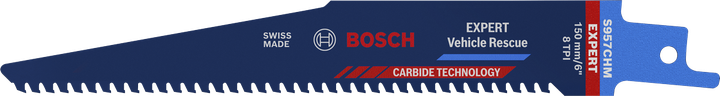 超耐久汽車消防救援專業款 S957CHM Bosch EXPERT 車輛救援 S 957 CHM 鋸片,硬質合金齒。