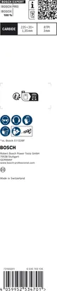 超耐久汽車消防救援專業款 S1157CHM Bosch車輛救援 S 1157 CHM 往復鋸片。