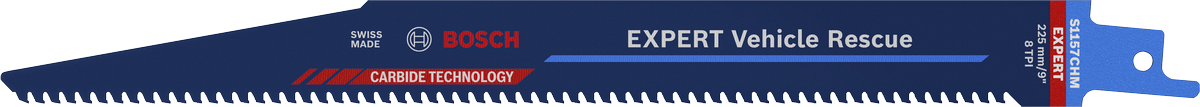 Bosch車輛救援 S 1157 CHM 硬質合金往復鋸片。.