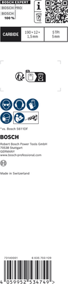 Bosch木材與金屬 S715LHM 鋸片 190 mm。