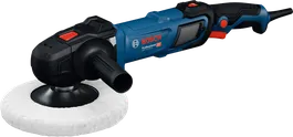 Bosch 14-180 S 拋光機配有符合人體工學的手把。.