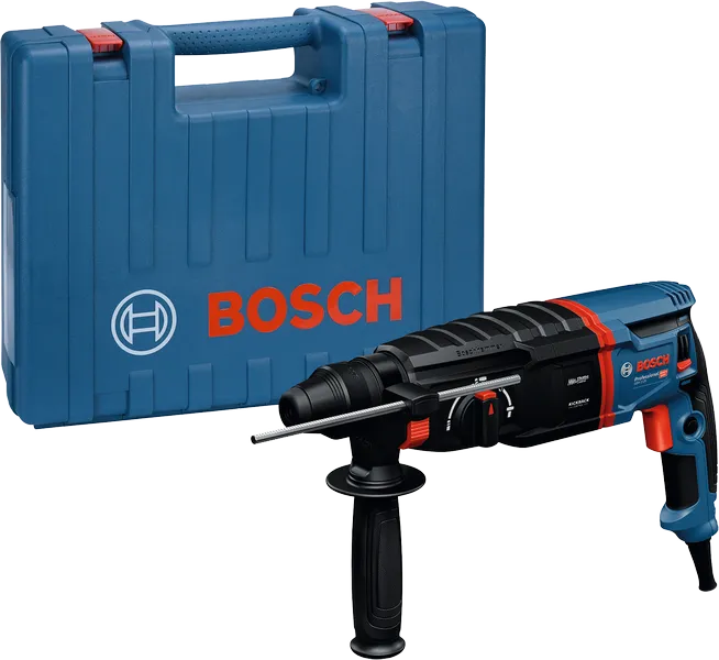BoschGBH 2-26 旋轉錘鑽，附手提箱。.