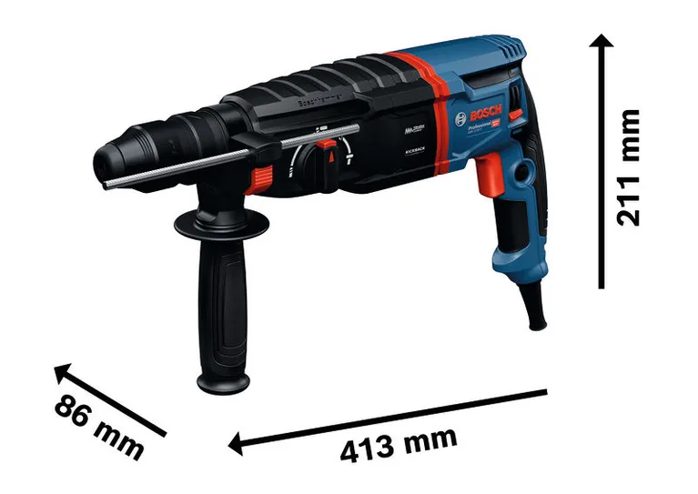 Bosch GBH 2-26 DFR GEN II 的 SDS plus 旋轉錘。.