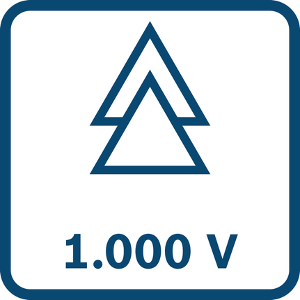 VDE認證1000V。