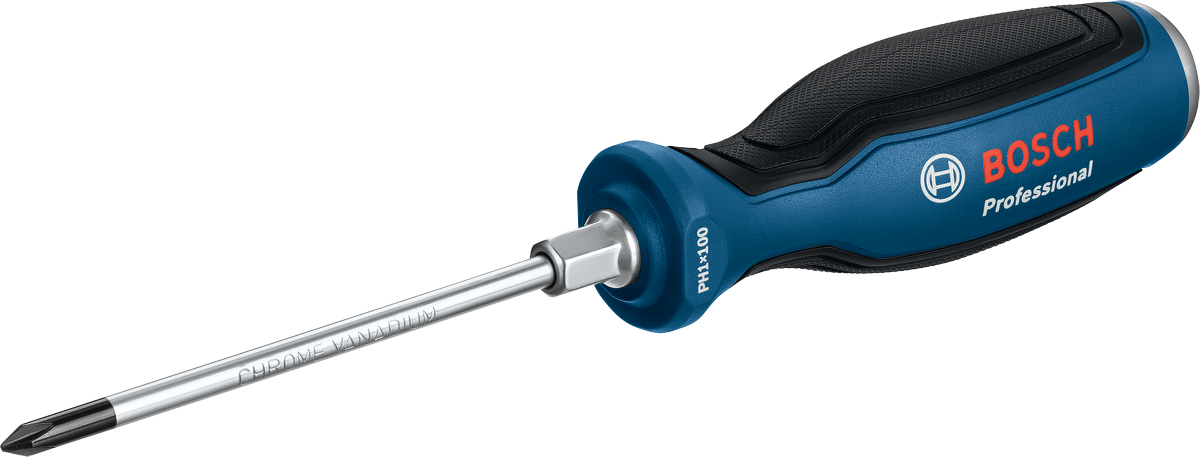 Bosch專業螺絲刀，附人體工學手把。