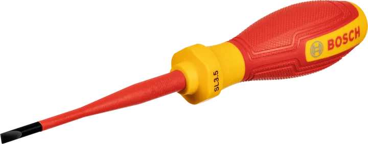 Bosch SL3.5x75 螺絲刀，附絕緣手柄。