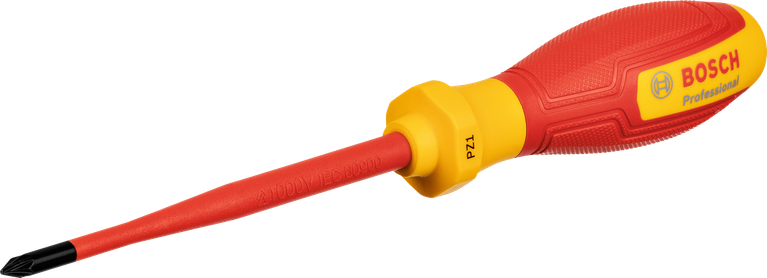 Bosch PZ1x100 螺絲刀，附絕緣手柄。