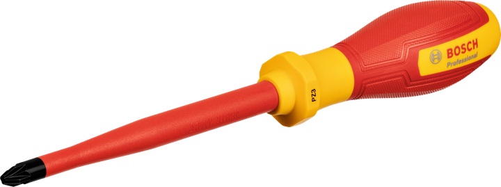 Bosch PZ3x125 型搭配絕緣手柄螺絲起子。