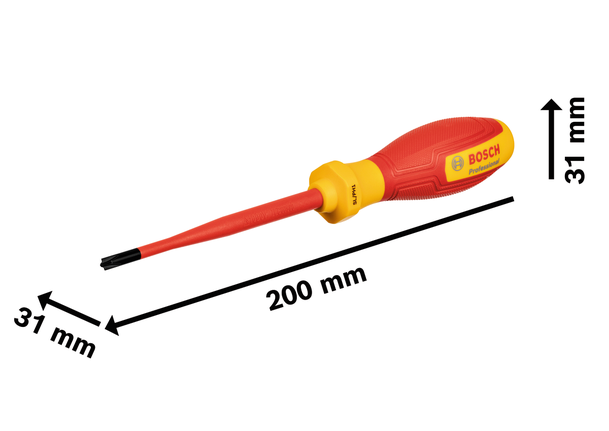 Bosch螺絲起子 SL/PH1x100，附絕緣手柄。